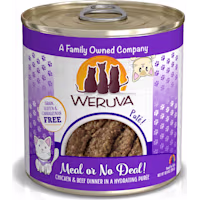 Weruva Pate Meal or No Deal! Chicken & Beef in a Hydrating Puree Wet Cat Food