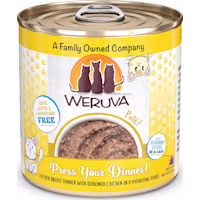 Weruva Pate Press Your Dinner! Chicken Breast with Deboned Chicken in a Hydrating Puree Wet Cat Food