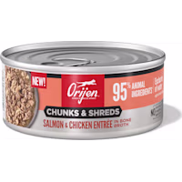 ORIJEN Chunks & Shreds Salmon & Chicken Entree Wet Cat Food