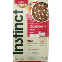 Instinct Raw Boost Whole Grain Real Beef & Barley Recipe Natural Dry Dog Food