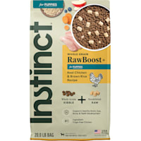 Instinct Raw Boost Puppy Whole Grain Real Chicken & Brown Rice Recipe Natural Dry Dog Food