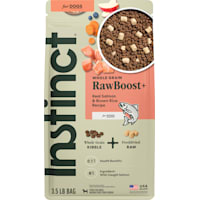 Instinct Raw Boost Whole Grain Real Salmon & Brown Rice Recipe Natural Dry Dog Food