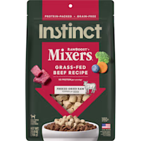 Instinct Freeze Dried Raw Boost Mixers Grain Free All Natural Beef Recipe Dog Food Topper