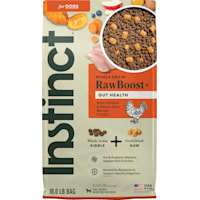 Instinct Raw Boost Whole Grain Gut Health Recipe with Real Chicken Natural Dry Dog Food