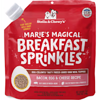Stella & Chewy's Marie's Magical Bacon, Egg & Cheese Recipe Breakfast Sprinkles for Dogs