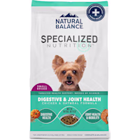 Natural Balance Specialized Nutrition Small Breed Digestive & Joint Health Chicken & Oatmeal Formula Dry Dog Food