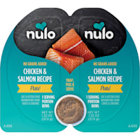Nulo Grain-Free Chicken & Salmon Recipe Split Cup Pate Cat & Kitten Food