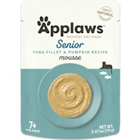 Applaws Natural Senior Tuna Fillet & Pumpkin Recipe Mousse Wet Cat Food