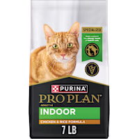 Purina Pro Plan Indoor Chicken and Rice Formula High Protein Adult Cat Food