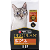 Purina Pro Plan 7+ Complete Essentials Chicken and Rice Formula Dry Senior Cat Food