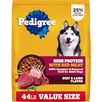 Pedigree High Protein Beef and Lamb Flavor Adult Dry Dog Food