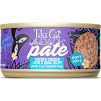 Tiki Cat After Dark Chicken Liver & Quail Recipe Soft Pate Wet Cat Food
