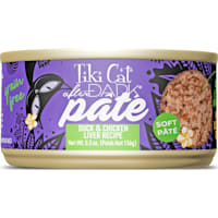 Tiki Cat After Dark Duck & Chicken Liver Recipe Soft Pate Wet Cat Food