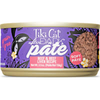 Tiki Cat After Dark Beef & Beef Liver Recipe Soft Pate Wet Cat Food