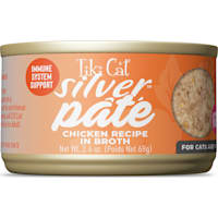 Tiki Cat Silver Chicken Recipe in Broth Pate Wet Cat Food