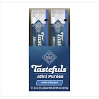 Blue Buffalo Tastefuls Mini Purees Chicken Adult Cat Natural Single-Serving Snack