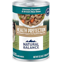 Natural Balance Health Protection Chicken, Pumpkin & Brown Rice Stew Wet Dog Food