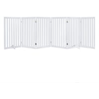 UniPaws White Freestanding Wooden Dog Date
