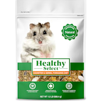 Healthy Select Hamster and Gerbil Foraging Diet for Small Animals