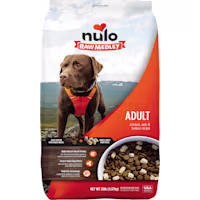 Nulo Raw Medley Kibble+ Chicken, Oats, & Turkey Adult Dog Food