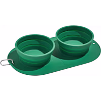 Wild One Collapsible Travel Dog Bowl Duo