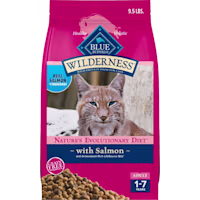 Blue Buffalo Wilderness Grain Free Natural High Protein Salmon Adult Dry Cat Food