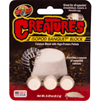 Zoo Med Creatures Isopod Banquet Block