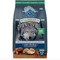 Blue Buffalo Wilderness with Real Chicken, Grain-Free, Natural Ingredients, Chicken Adult High-Protein Dry Dog Food