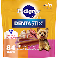 Pedigree Dentastix Bacon & Chicken Dual Flavor Small Breed Dog Treats