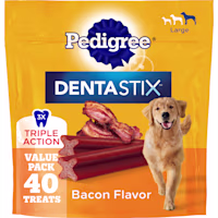 Pedigree Dentastix Bacon Flavor Large Dog Treats