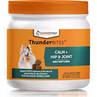 ThunderWorks ThunderBites Calm+ Hip & Joint Daily Soft Chew for Dogs