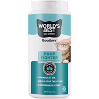 World's Best Cat Litter Boosters Poop Fighter Maximum Odor Defense Additive