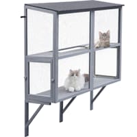 UniPaws Cat Catio Window Perch House for Multiple Indoor Cats