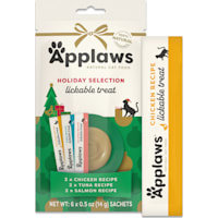 Applaws Holiday Selection Puree Treats for Cats Variety Pack