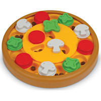 Brightkins Pizza Party Treat Puzzle Toy for Dogs