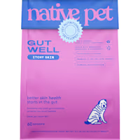 Native Pet GutWell Itchy Skin, Immune & Allergy Supplement for Dogs
