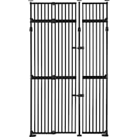 UniPaws 87.7" H Extra Tall Pet Gate with Wide and Top Extension