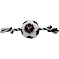 Pets First MLS Inter Miami Soccer Ball Rope Toy for Dogs