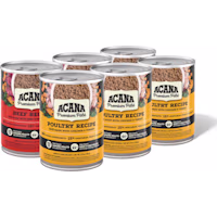 ACANA Premium Pate Beef + Poultry Recipes Wet Dog Food Variety Pack