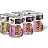 ACANA Premium Chunks in Bone Broth Lamb + Duck Recipes Wet Dog Variety Pack