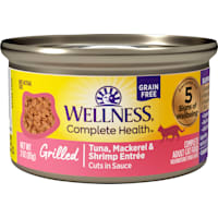 Wellness Complete Health Grilled Tuna Mackerel & Shrimp Entree Wet Cat Food