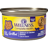 Wellness Complete Health Grilled Salmon and Chicken Entree Wet Cat Food