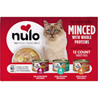 Nulo Grain-Free Minced with Whole Meat Variety Pack Wet Cat & Kitten Food