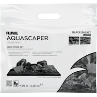 Fluval Black Aquascaper's Mini Stone Set