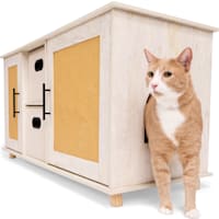 Petco Hidden Litter Box and 2 Cat Condo Cabinet