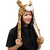Petco Interactive Pop-Up Leopard Ears Hat