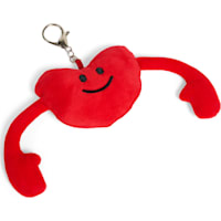 Petco Happy Heart Plush Bag Charm