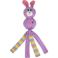 KONG Purple Spring Wubba Ballistic Bunny Dog Toy