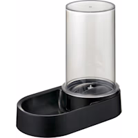 Richell Black Elevated Gravity Pet Water Dispenser