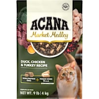 ACANA Market Medley Duck, Chicken & Turkey Recipe with Freeze-dried Morsels Duck and Cranberry Cat Food